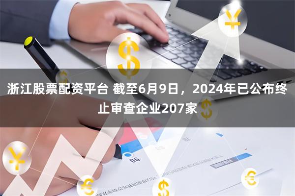 浙江股票配资平台 截至6月9日，2024年已公布终止审查企业207家