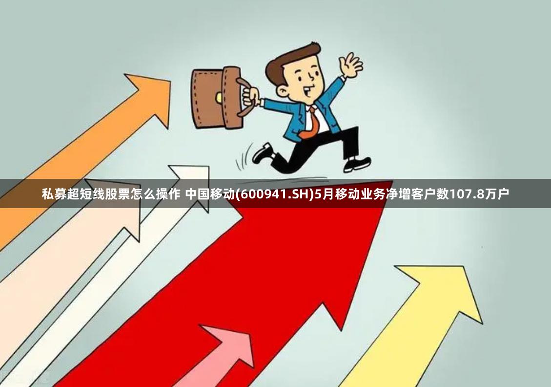 私募超短线股票怎么操作 中国移动(600941.SH)5月移动业务净增客户数107.8万户