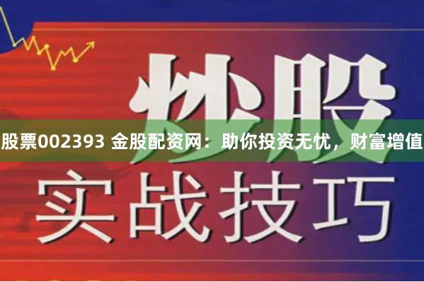 股票002393 金股配资网：助你投资无忧，财富增值